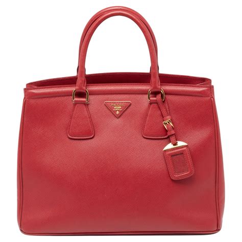 prada red tote